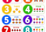 create colorful kids math worksheets, activity sheets and printable PDF